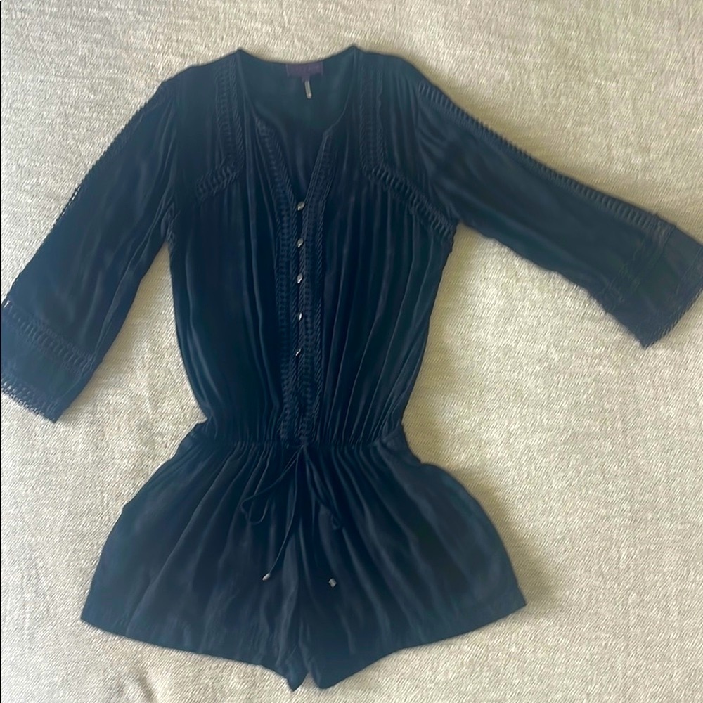Hale Bob Black Romper